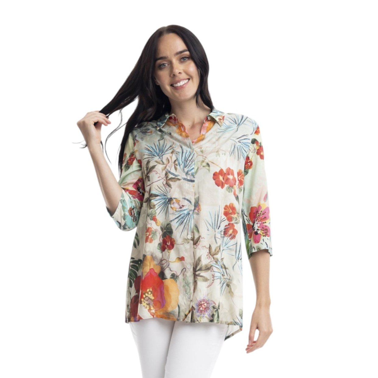 Orientique 72563 Peru Collar Top