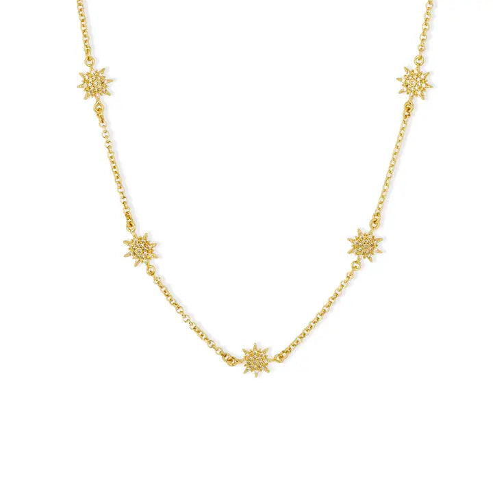 Ashiana Constellation Necklace Gold