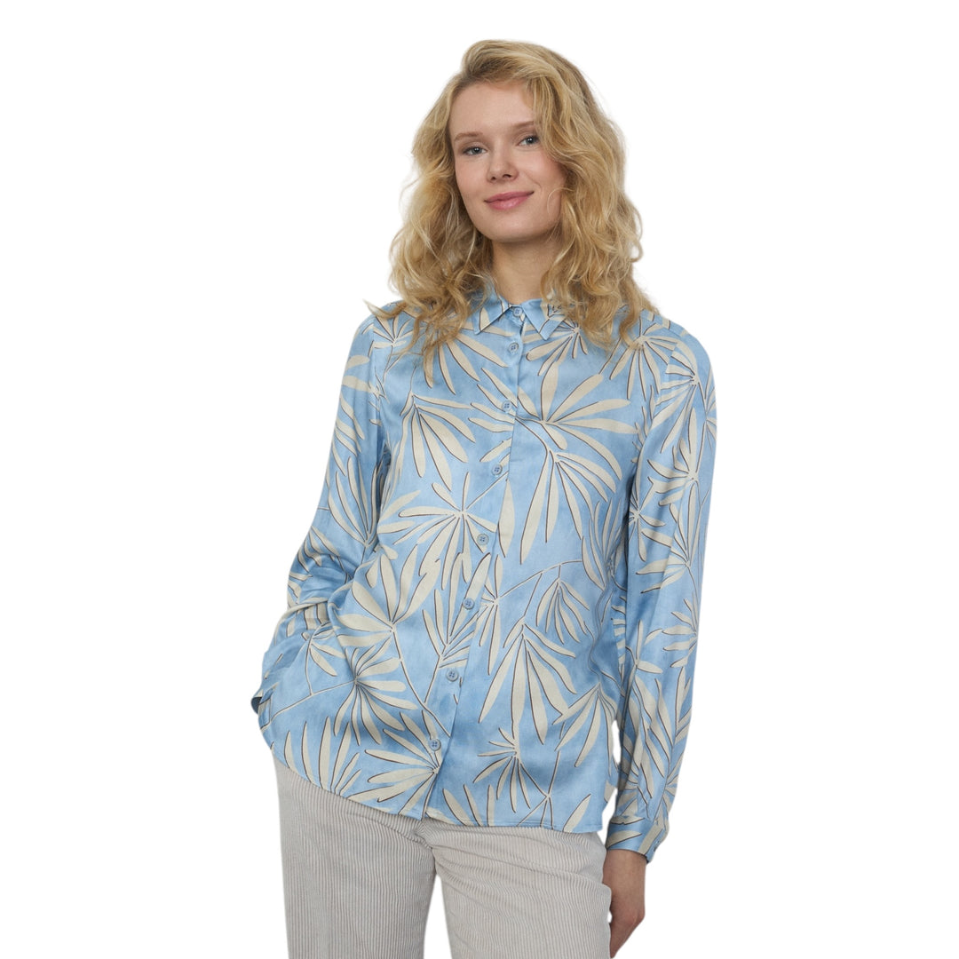 Bariloche Baelo Printed Blouse Light Blue