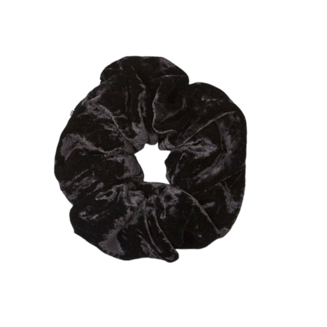Beck Sondergaard Velour Scrunchie Black
