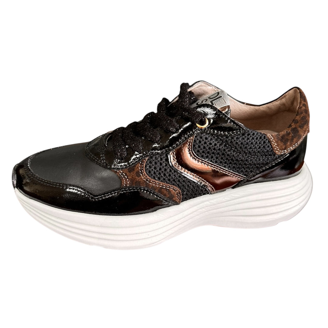 DL Sport Leather Sneaker Black