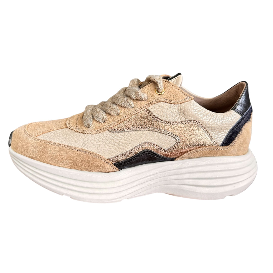 DL Sport Leather Sneaker Chalk