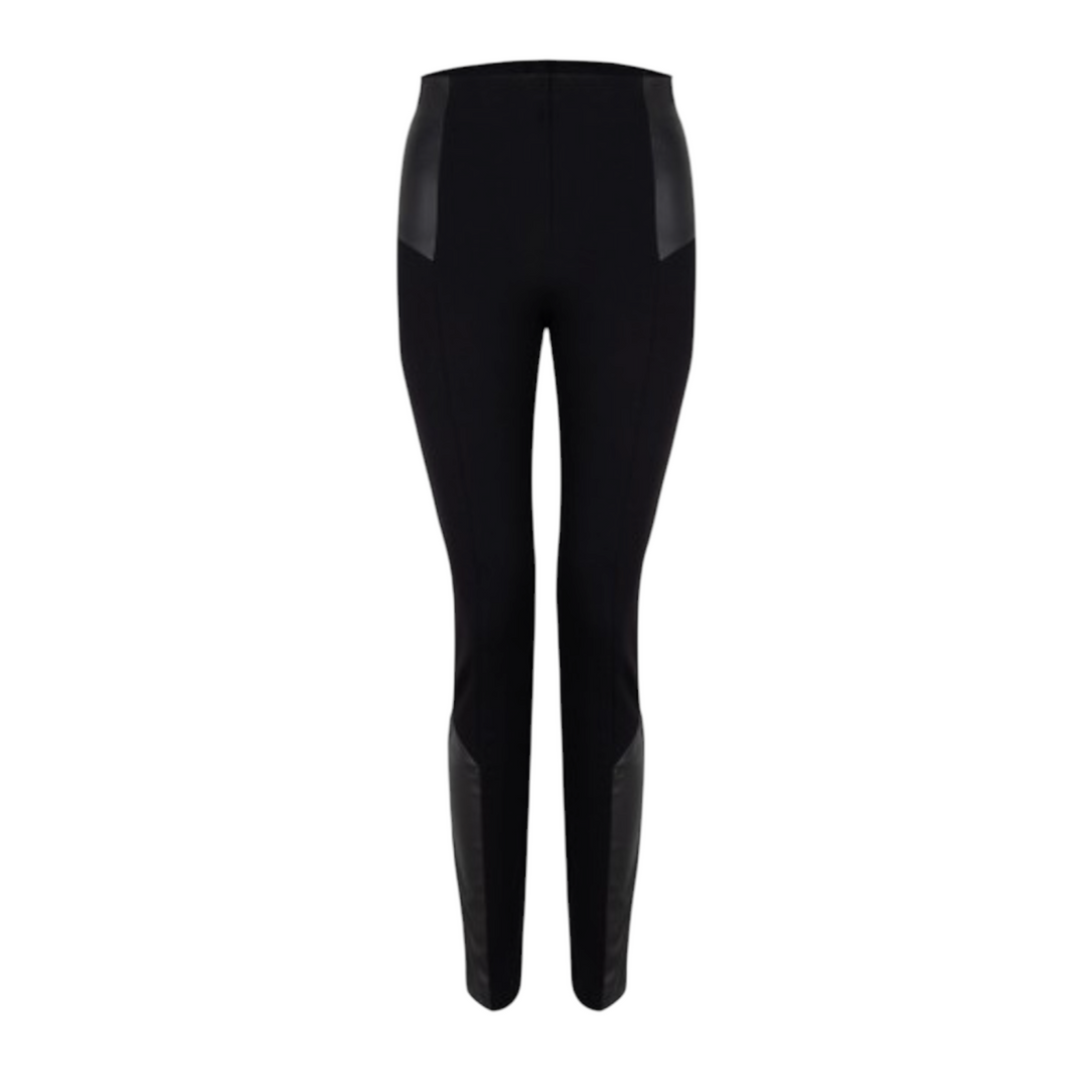Foil Clothing Contour-Tionist Trouser Black Pleather