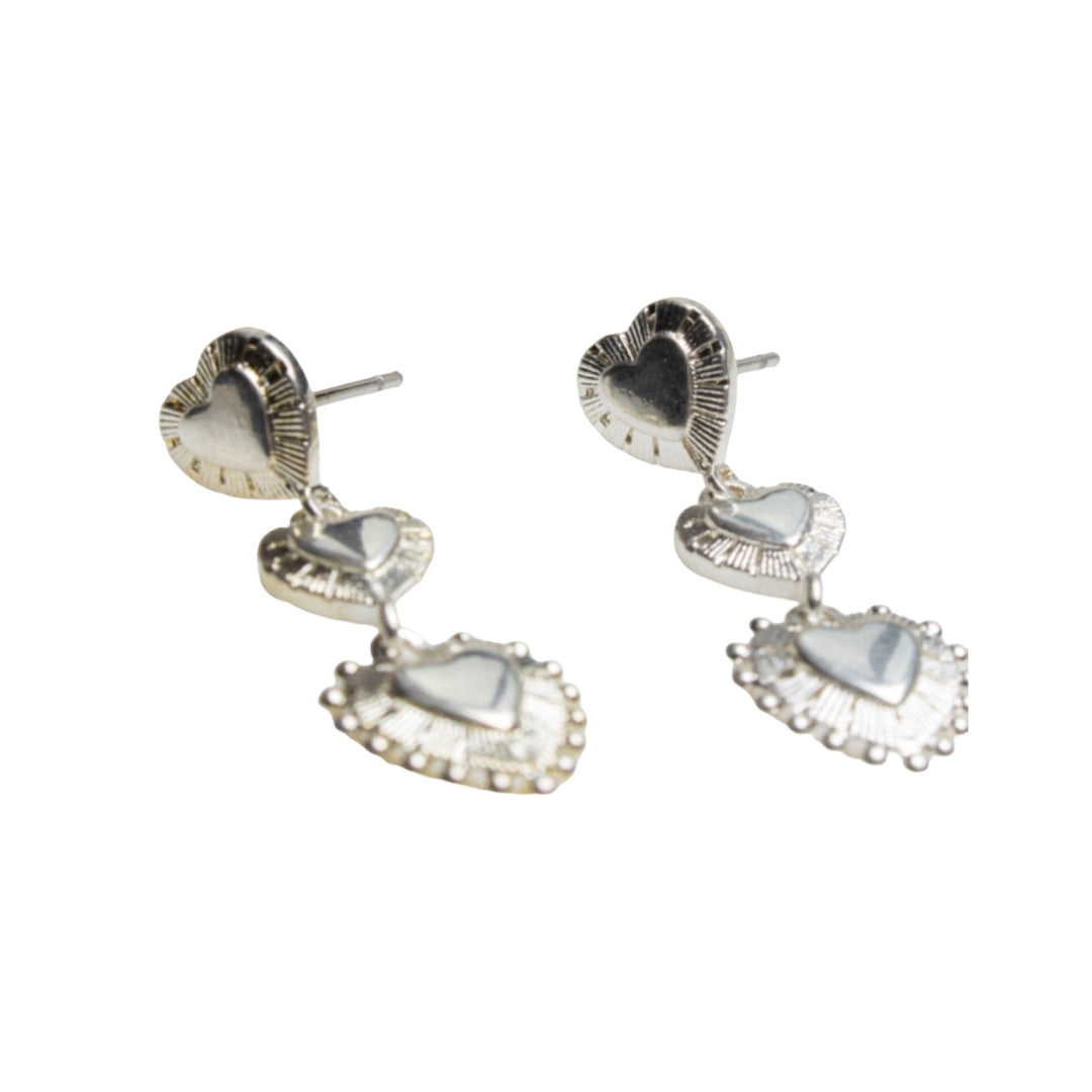 Olia Jewellery Millie Heart Earrings