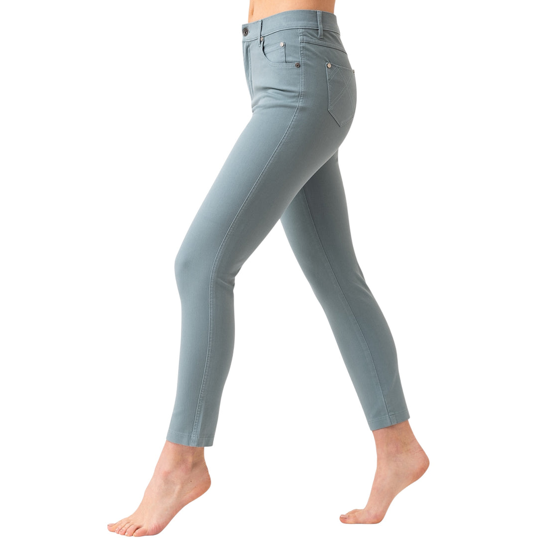 Marble High Waist 7/8th Jeans Seafoam