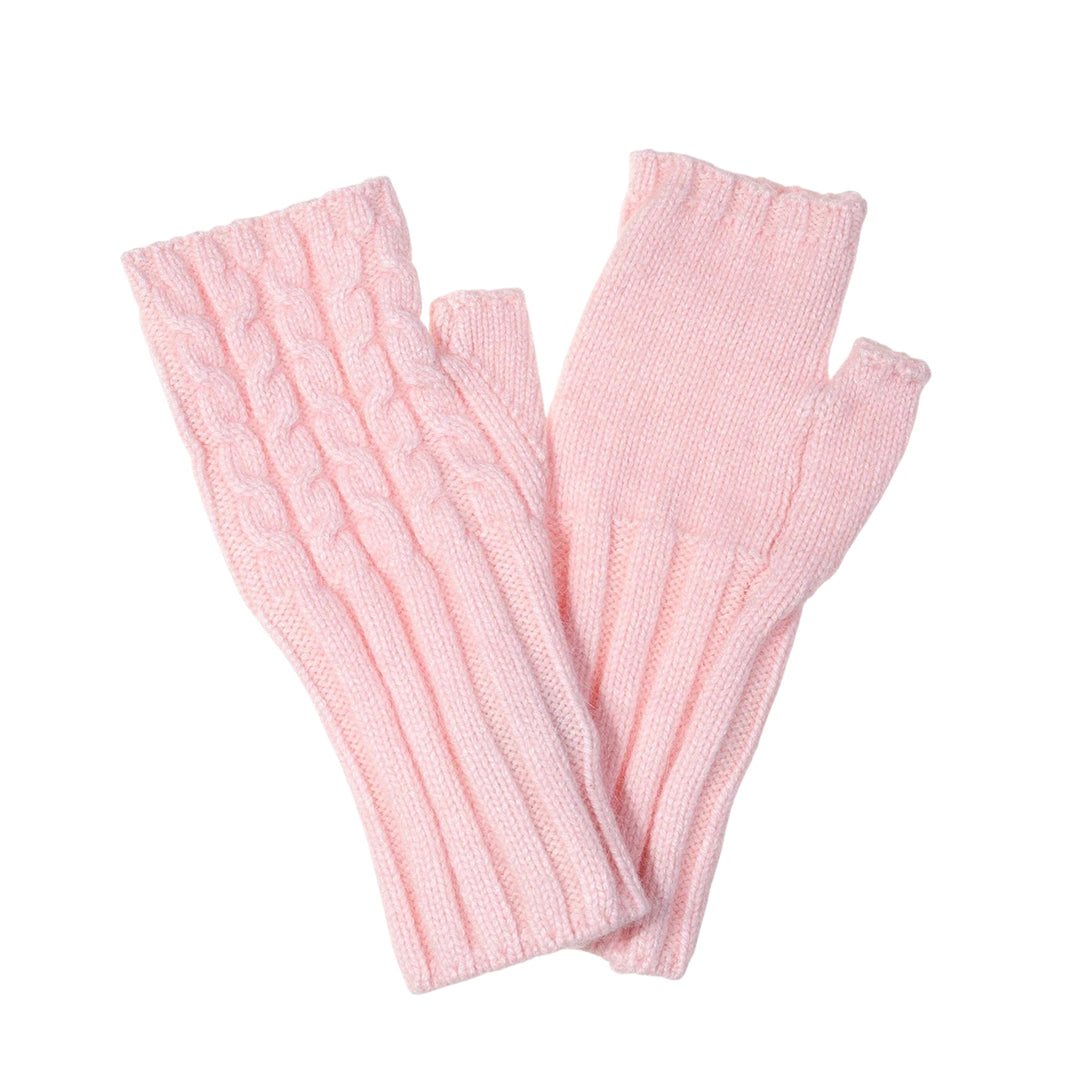Park Lane Fingerless Gloves Marshmallow