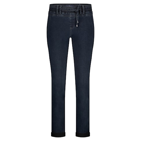 Red Button Tessy Denim Joggers Darkstone Used
