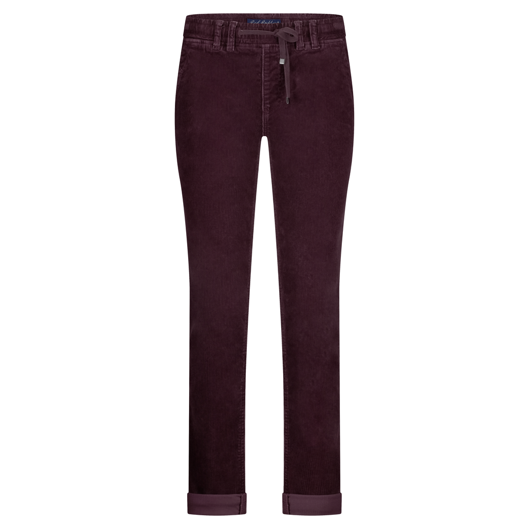 Red Button Tessy Velvet Trousers Ruby