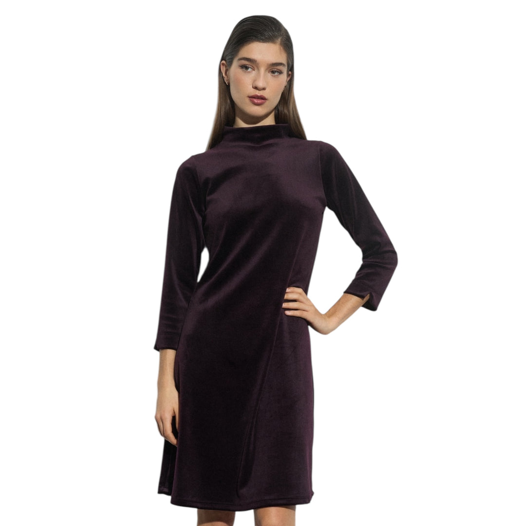 Tinta Style Bigerra Dress Velvet Prune