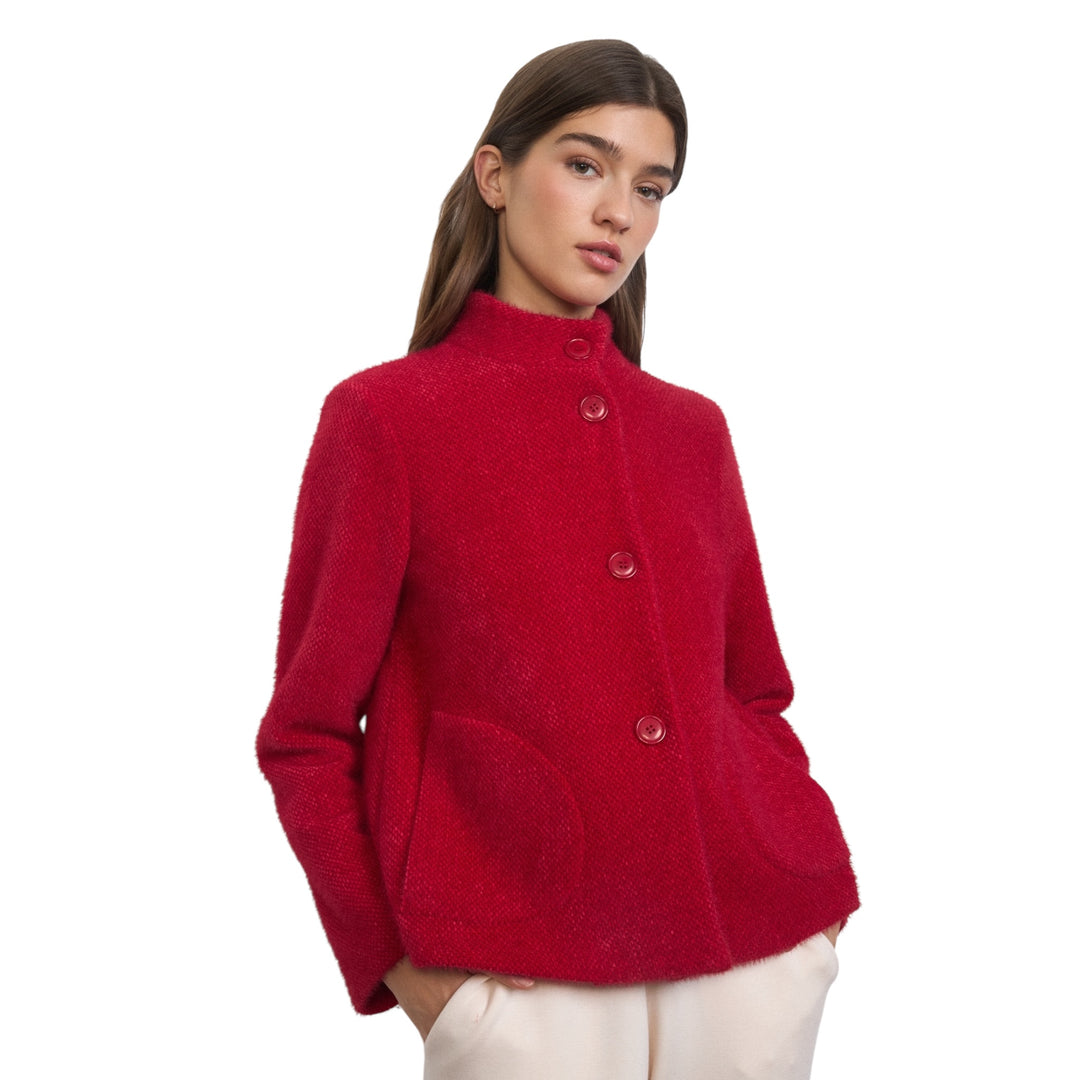 Tinta Style Fiorella Short Jacket Red