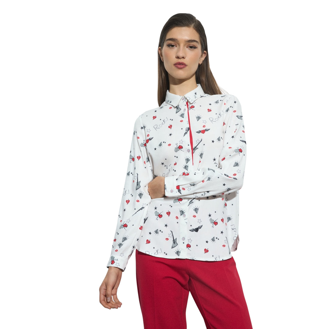Bariloche Pitti Rockstar Blouse Off-White