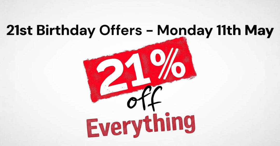 21st Birthday Offers - Day 21