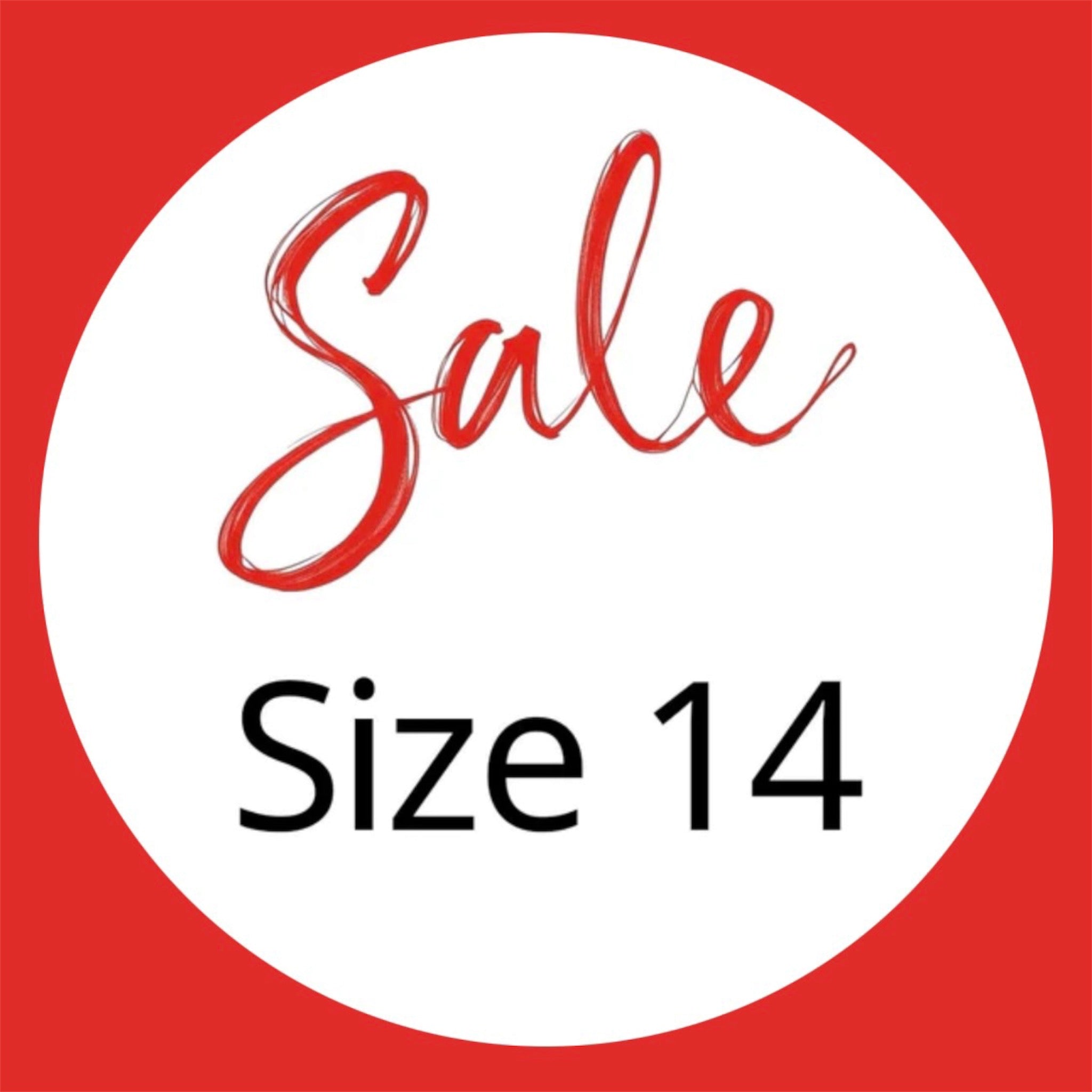 Size 14 Sale