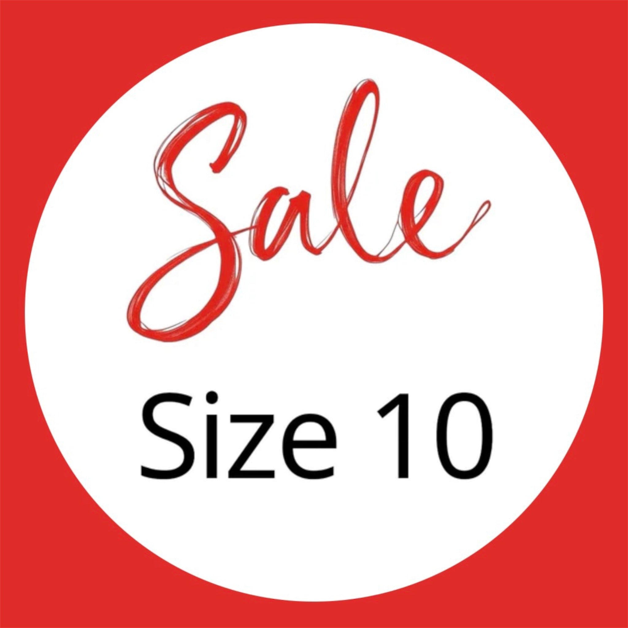 Size 10 Sale