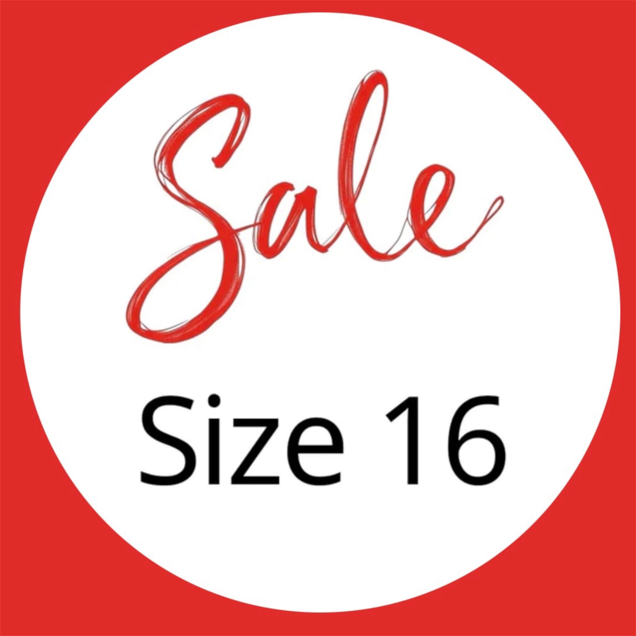 Size 16 Sale