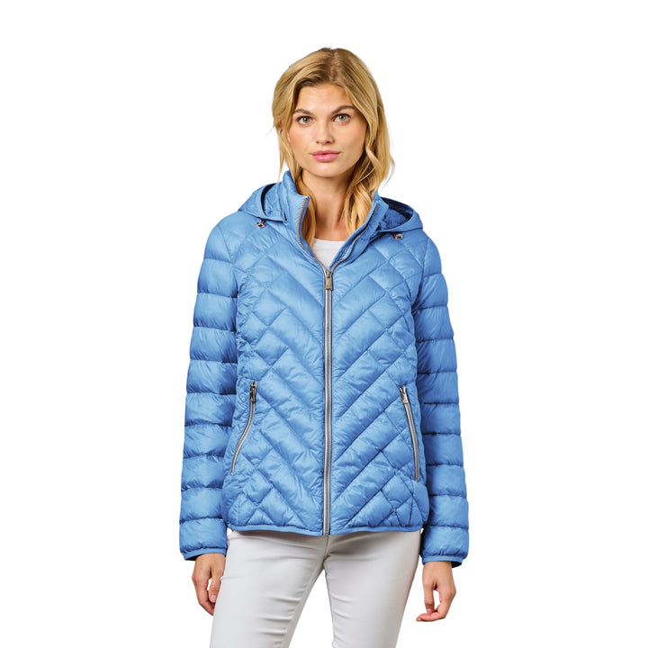 Junge Naja Quilted Jacket Ocean