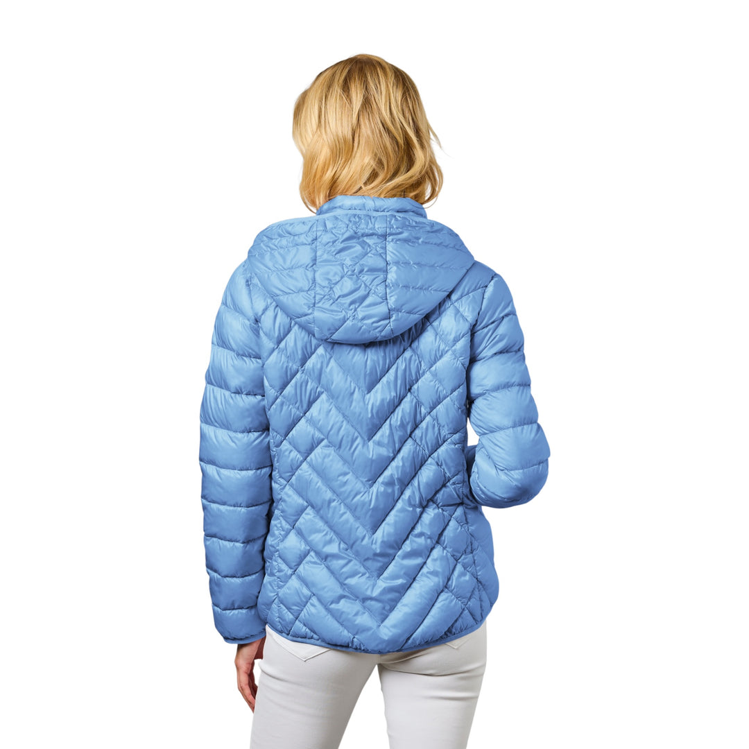 Junge Naja Quilted Jacket Ocean