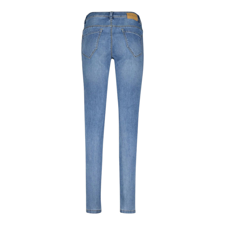 Red Button Jimmy Slim Leg Jean Light Blue Used