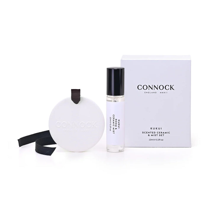 Connock London Kukui Scented Ceramic & Mist Set