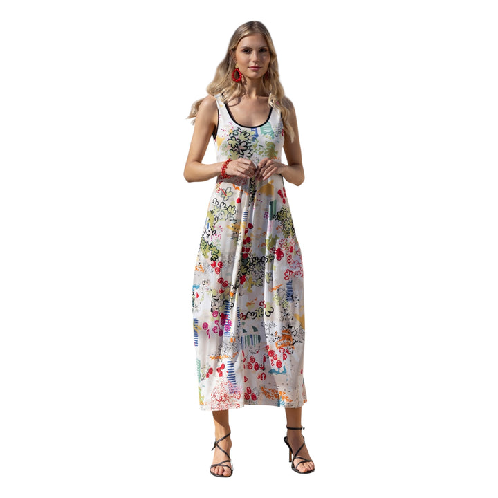 Maloka Dionise Printed Stretch Dress Dolce Vita