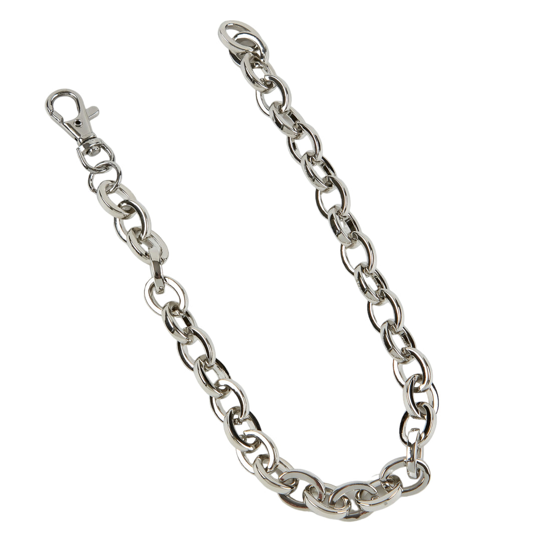 Dante Short Chunky Chain Necklace Silver