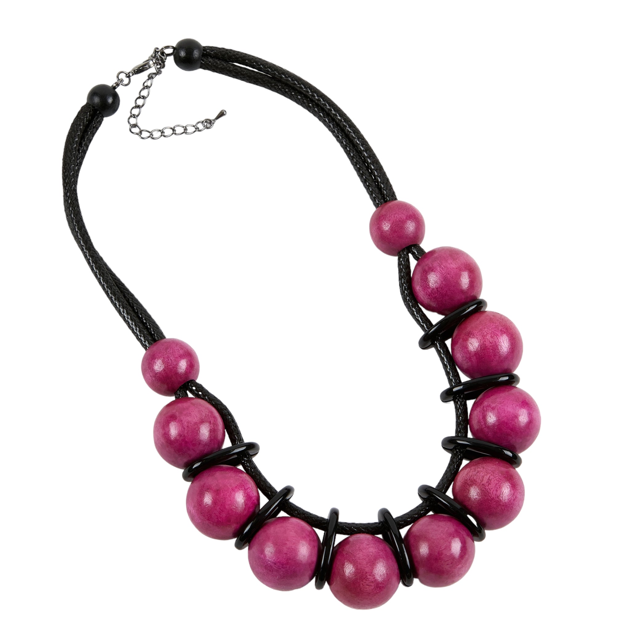 Dante Short Beaded Necklace Pink