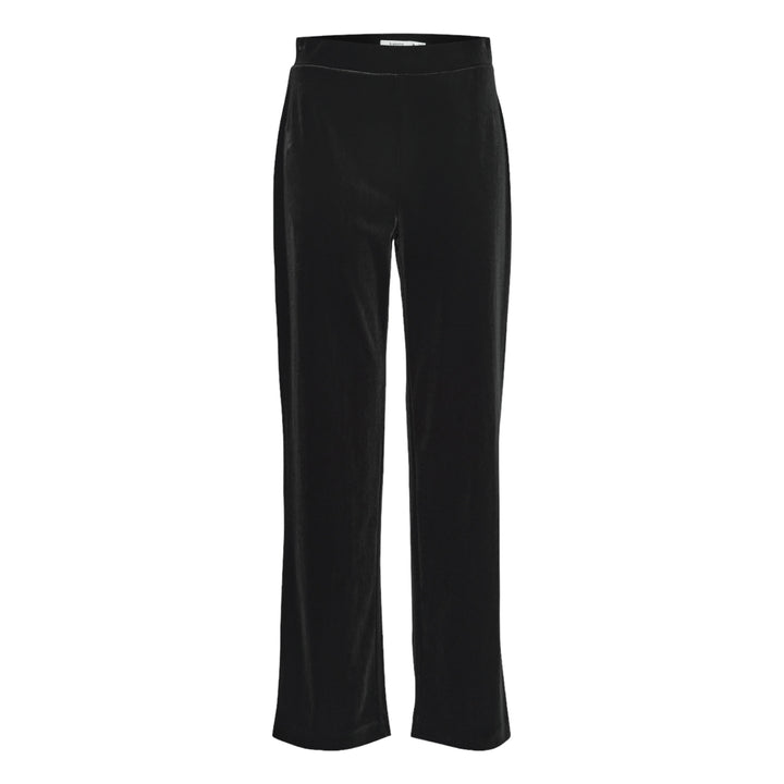 B Young Perlina Velvet Trousers Black