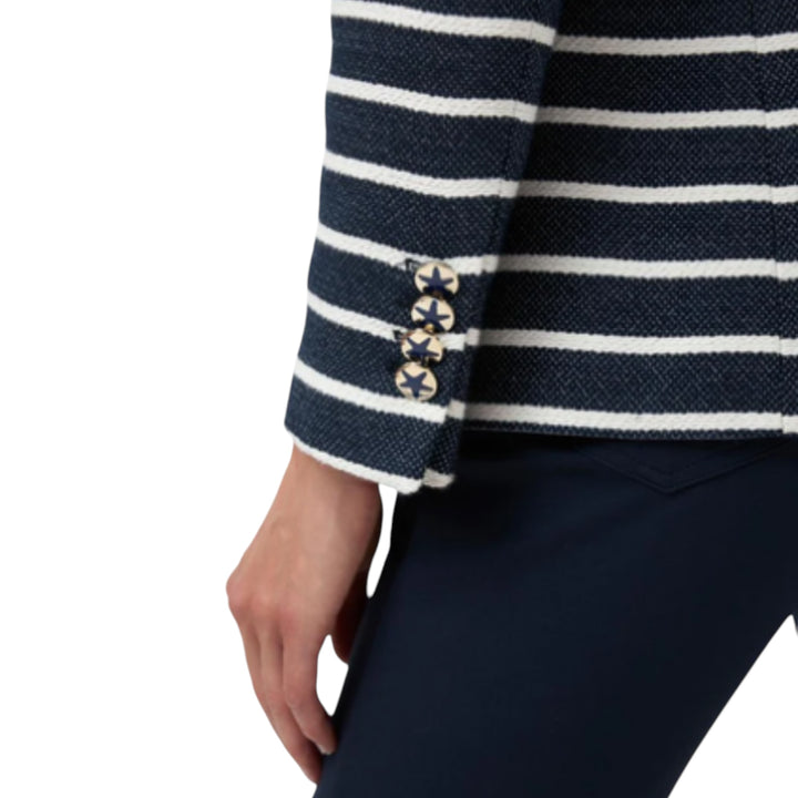 Tinta Style Casares Blazer Navy Stripe
