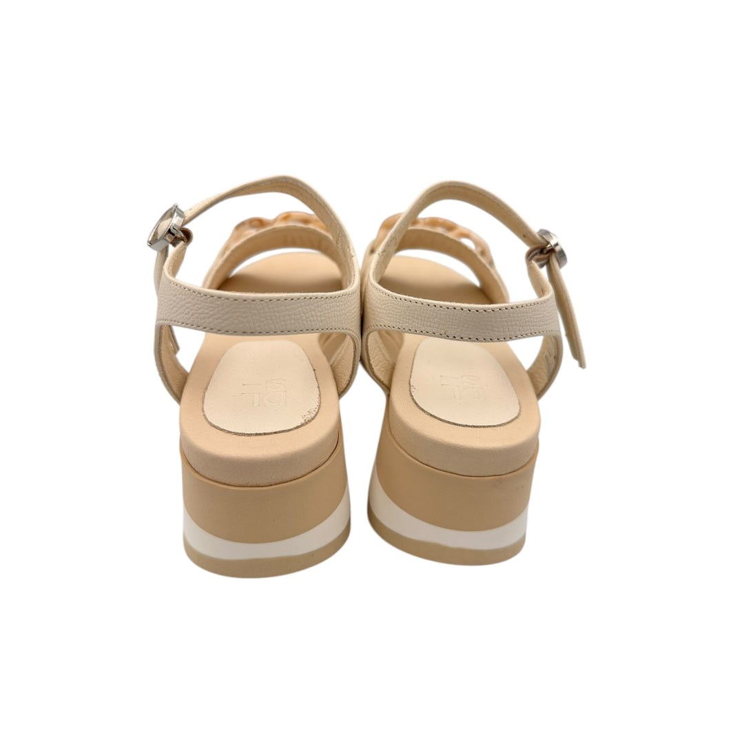 DL Sport Single Strap Sandal Off-White