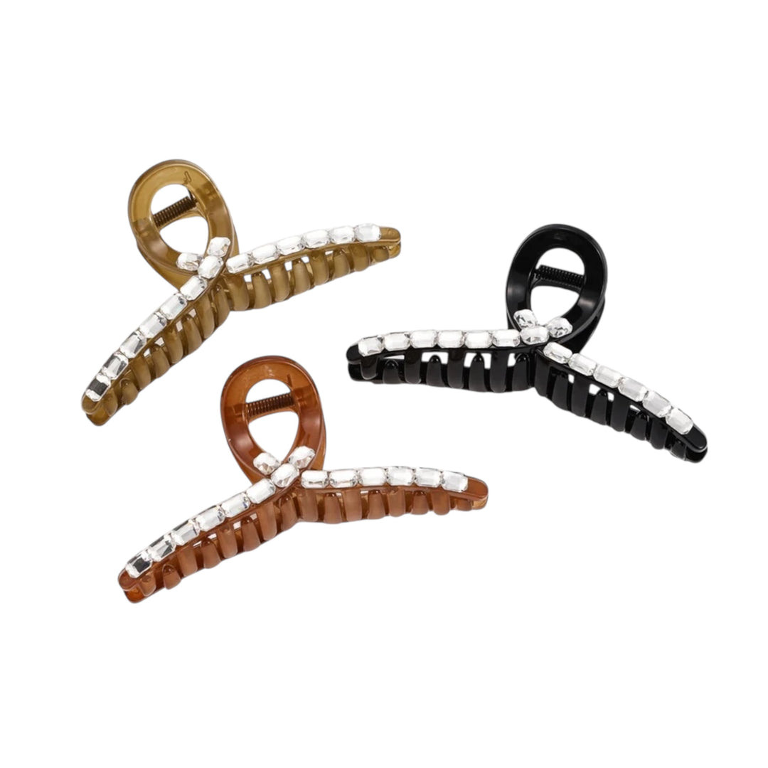 Park Lane Diamonte Claw Clip