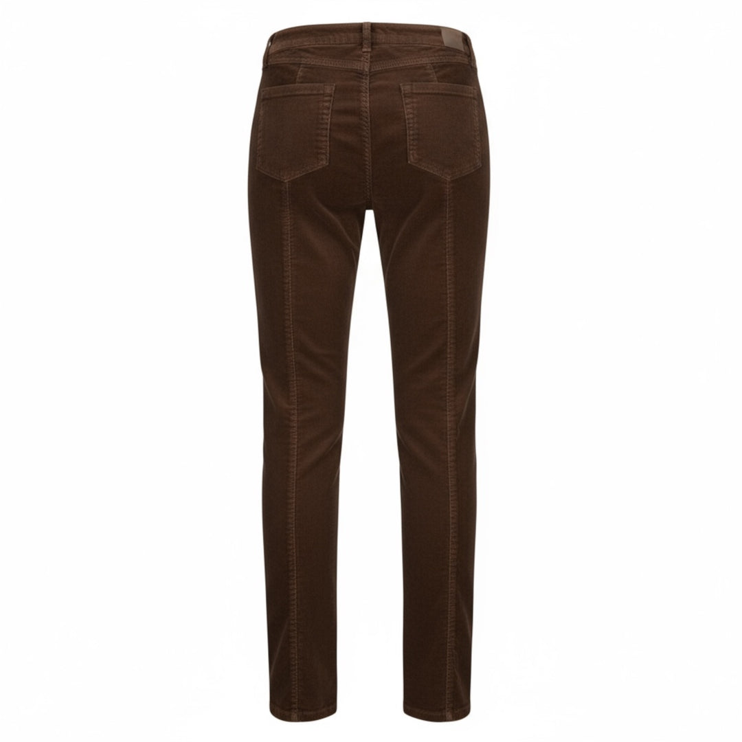 Robell Bella 78cm Cord Trousers Chocolate