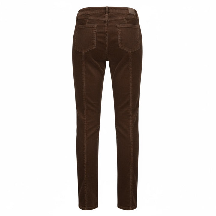 Robell Bella 78cm Cord Trousers Chocolate