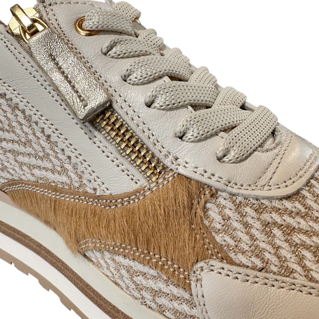 DL Sport Flatform Sneaker Cream