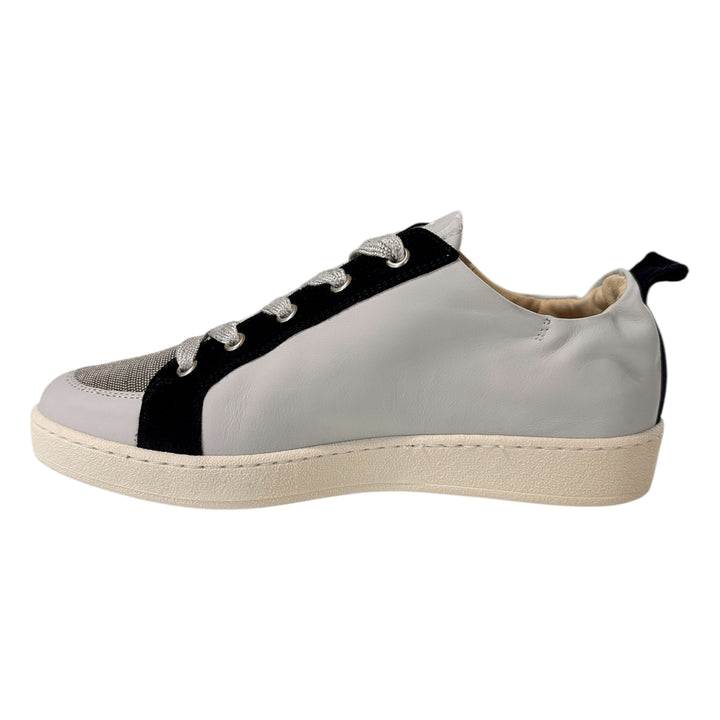 DL Sport Leather Light Blue Sneaker with Navy
