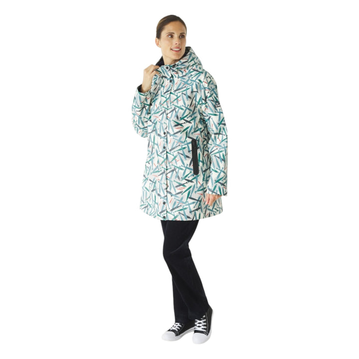 Mousqueton Gloany Rain Coat Fish Print