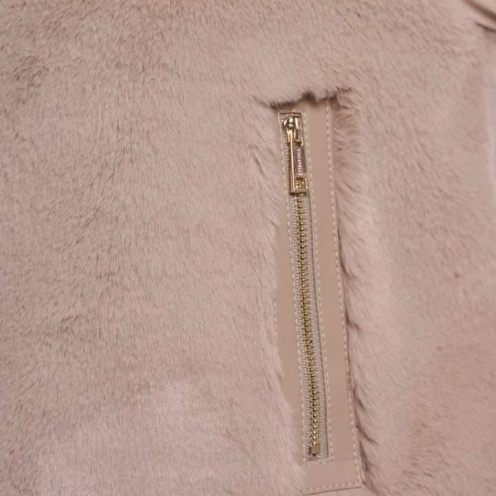 Rino & Pelle Nikki Short Waistcoat Oat