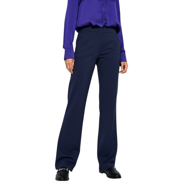 TONI Jenny Wide Leg Trousers Navy