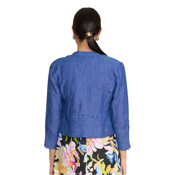 Foil Gather Together Jacket Capri