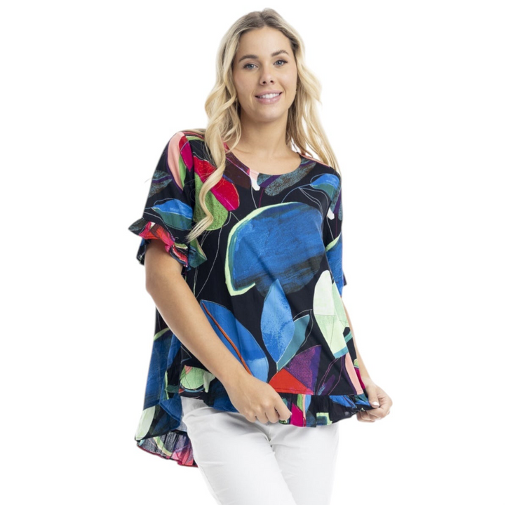 Orientique Seychelles Frill Top