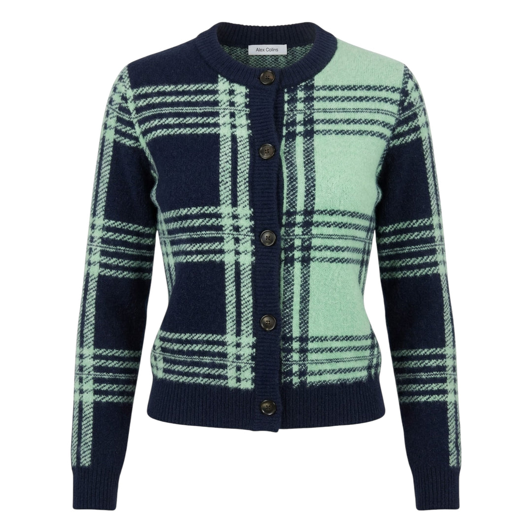 Alice Collins Agatha Cardigan Rich Navy
