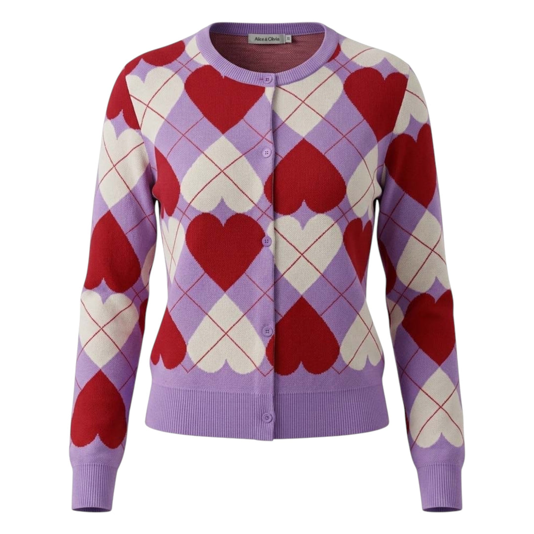 Alice Collins Ekaterina Cardigan Lavender