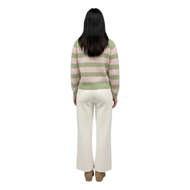 Alice Collins Emma Cardigan Waterlily/Powder Pink