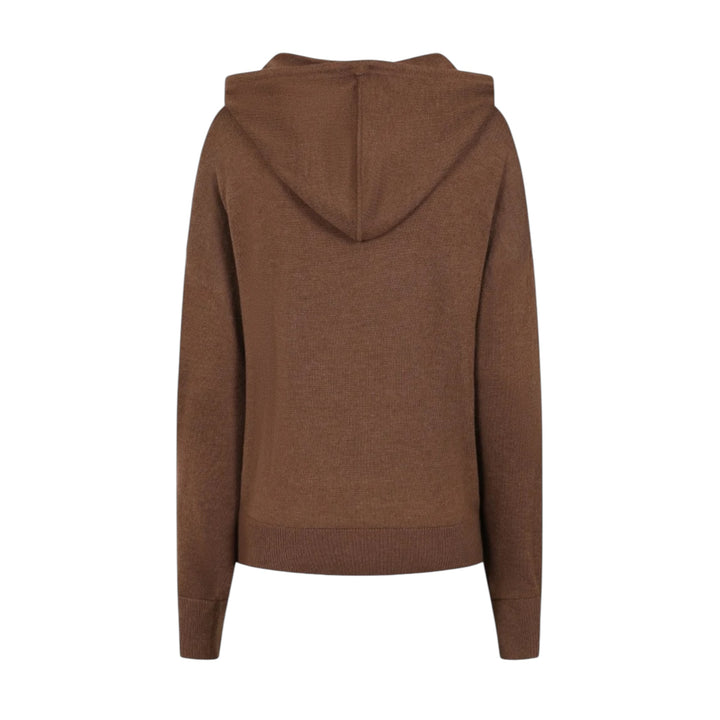 Alice Collins Georgie Hooded Top Bison