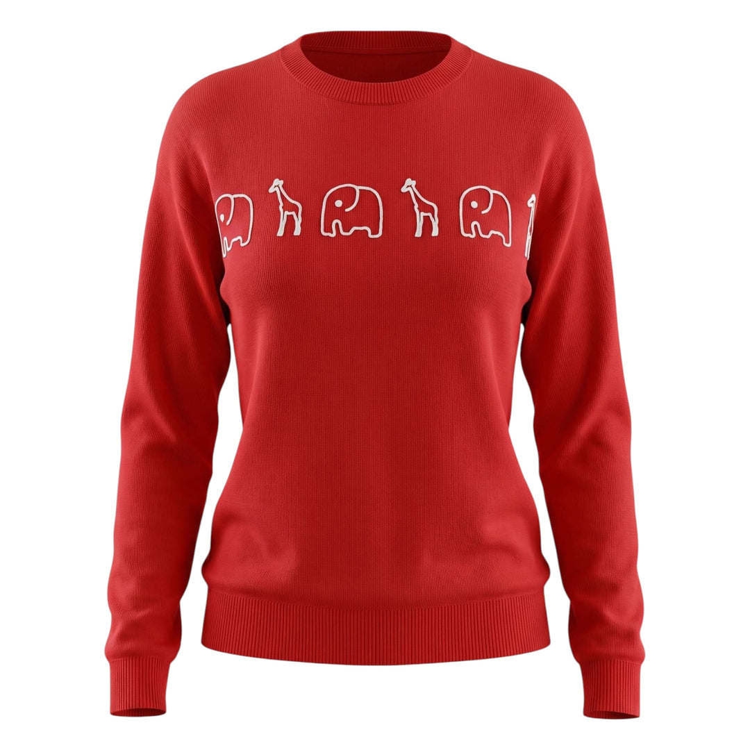 Alice Collins Safari Trail Pullover Ruby