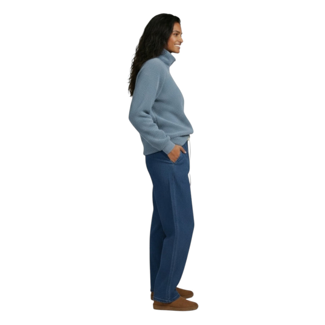 Alice Collins Tanya Sweater Blue Smoke