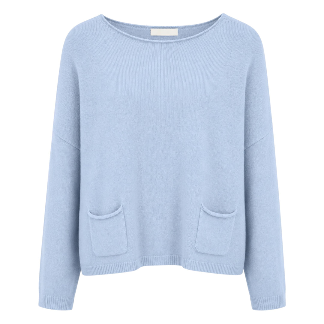 Amazing Woman Jodie Sweater Crystal Blue