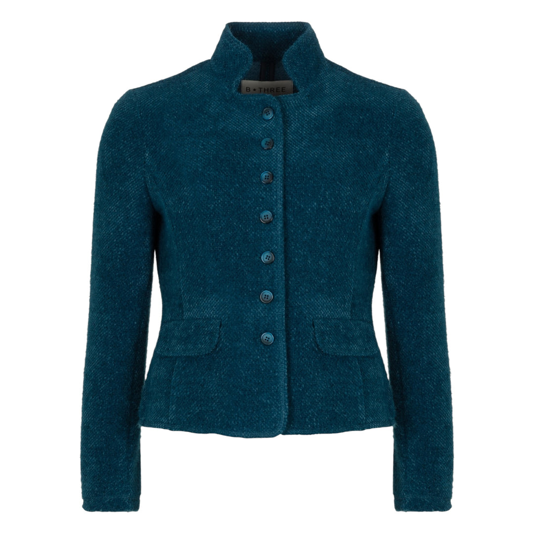 B*Three Maartje Jacket Petrol Blue