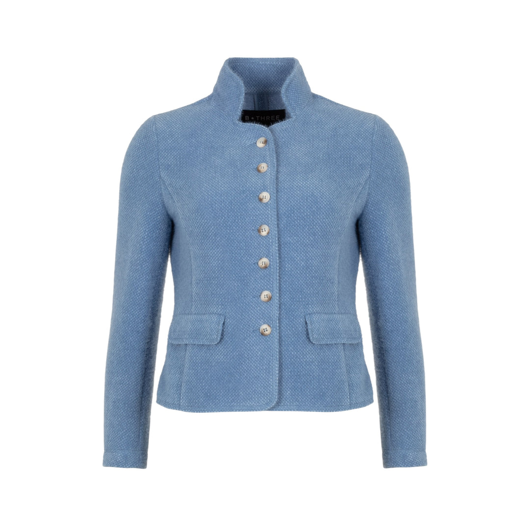 B-Three-Maartje-Jacket-Sky-Front