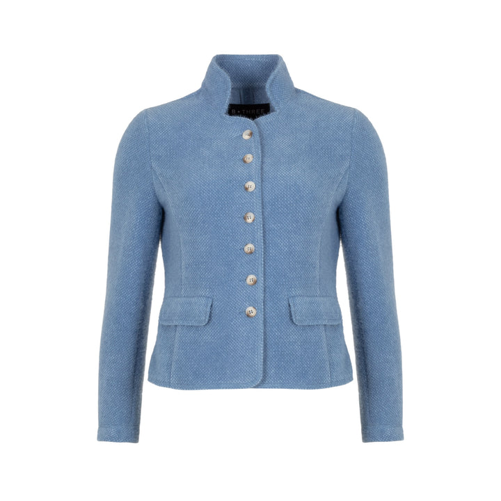 B-Three-Maartje-Jacket-Sky-Front