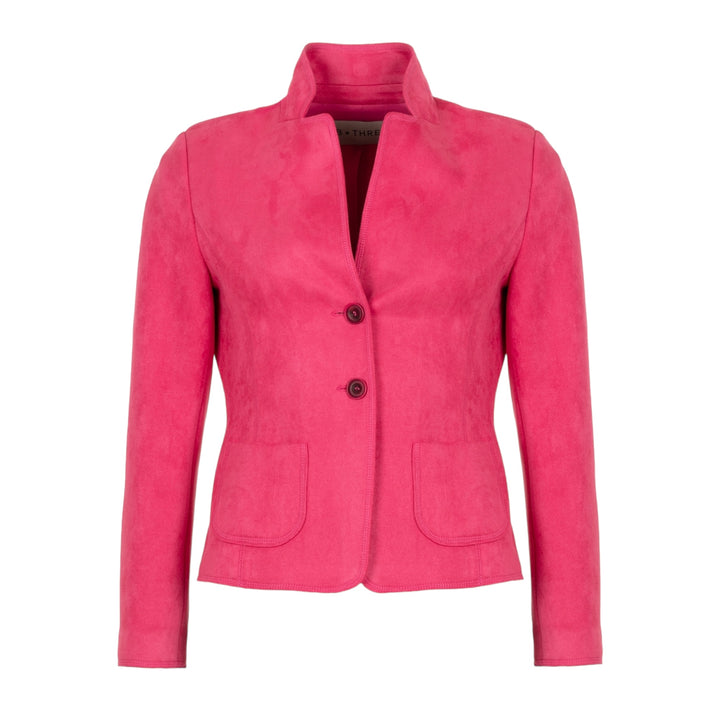 B*Three Gwen Jacket Deep Pink